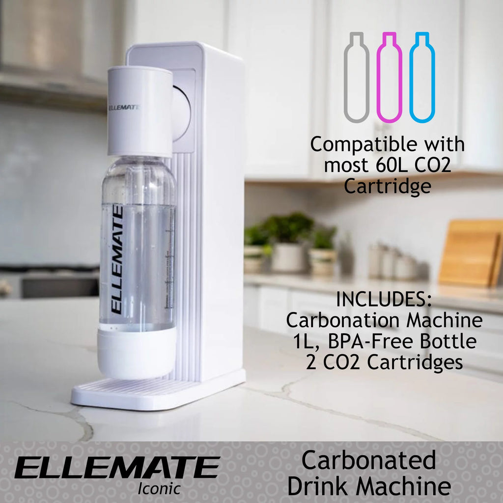 Carbonated Drink Maker with 2 CO2 Cartridges L130292