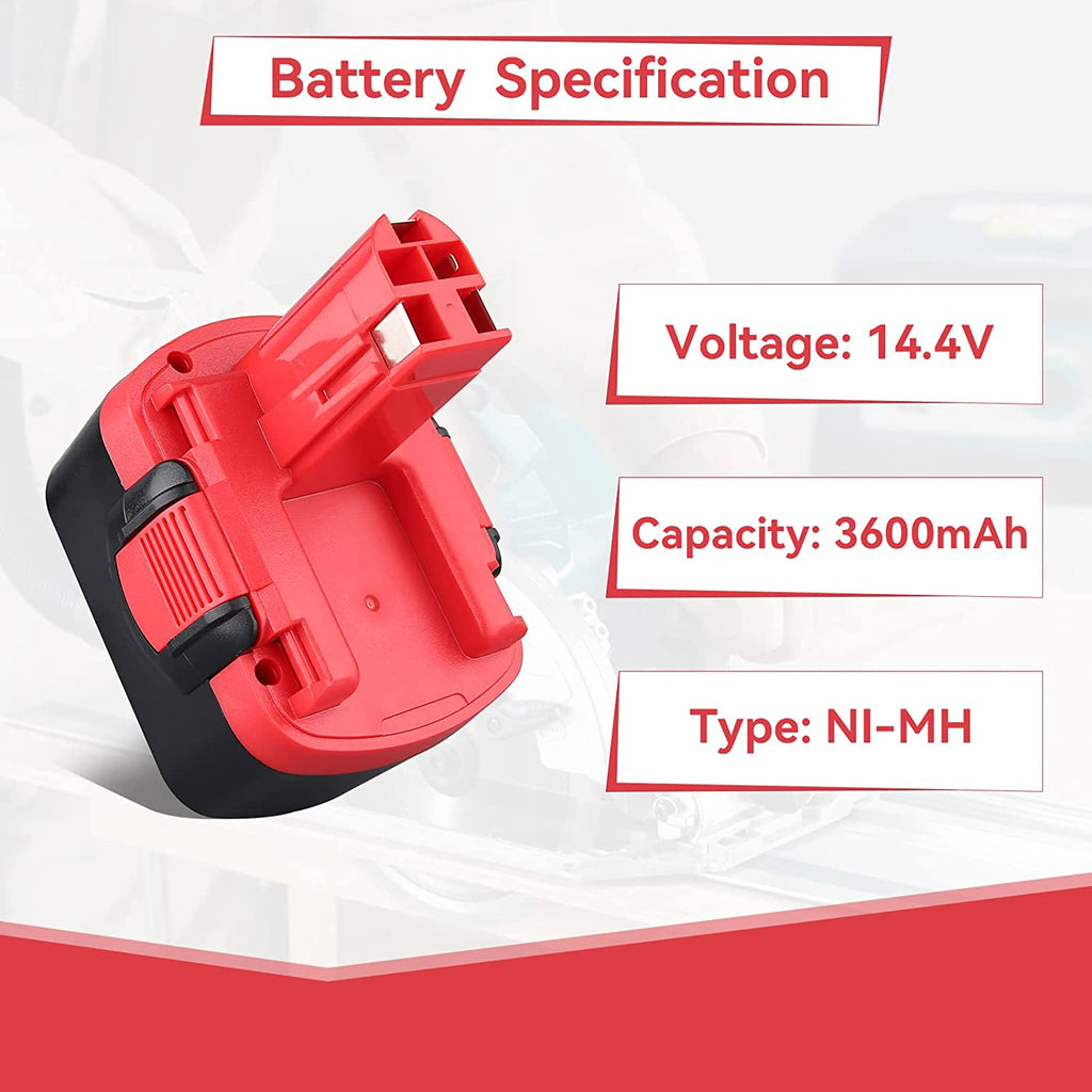 2Pack 14.4V 4800mAh Ni-MH Battery C346
