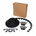 Plastic No-Dig Landscape Edging Kit, 100-Feet Q477