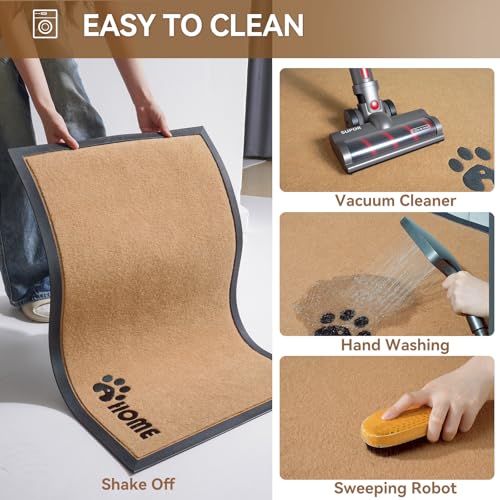 Brown 17x30 Non-Slip Outdoor Door Mat X5574