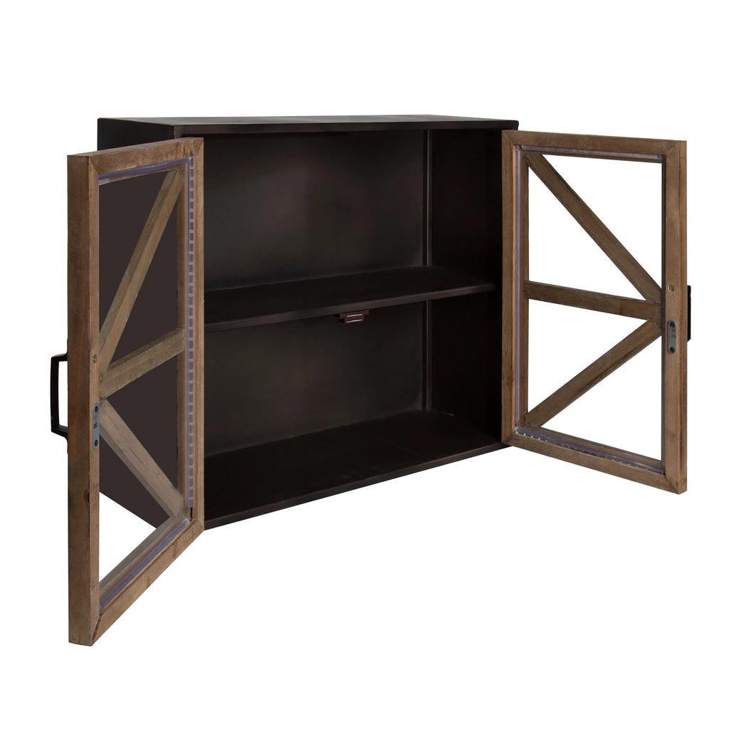Wall Mounted Double Door Storage Cabinet Y5754