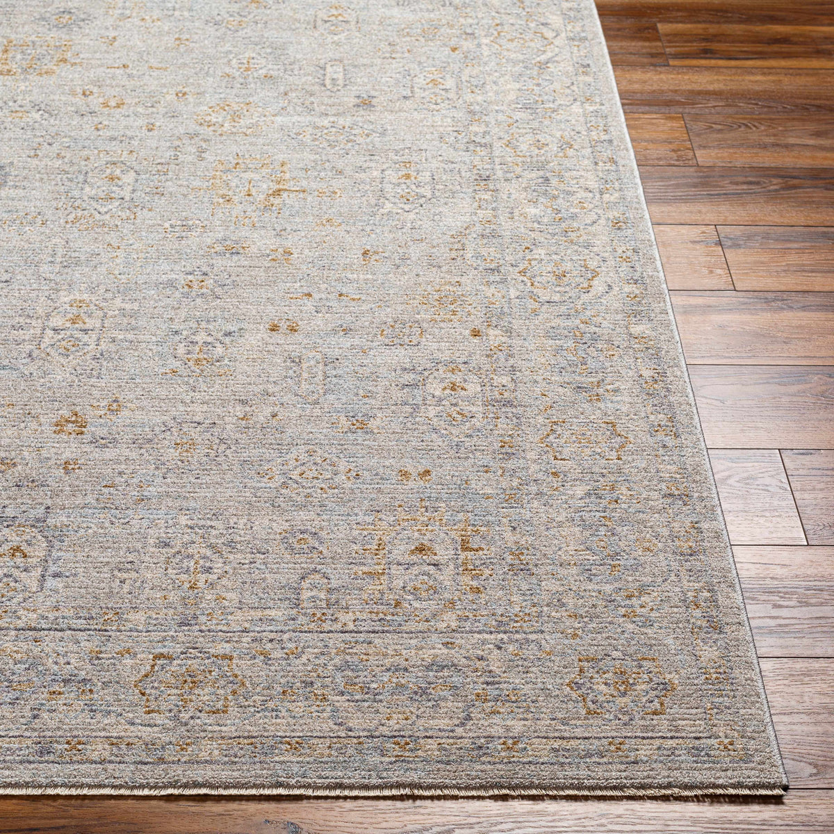 Gray Green 10' x 14' Area Rug A3506
