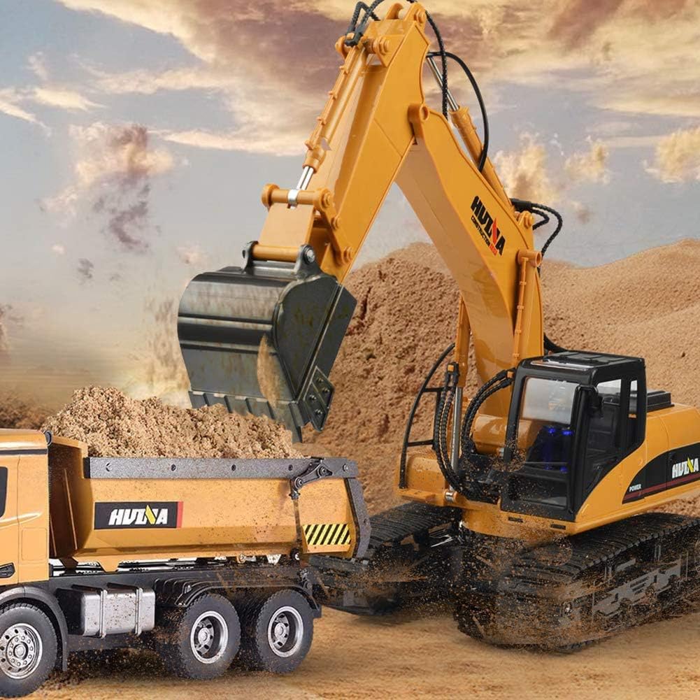 1/14 Scale 15 Channel 2.4Ghz RC Excavator J533