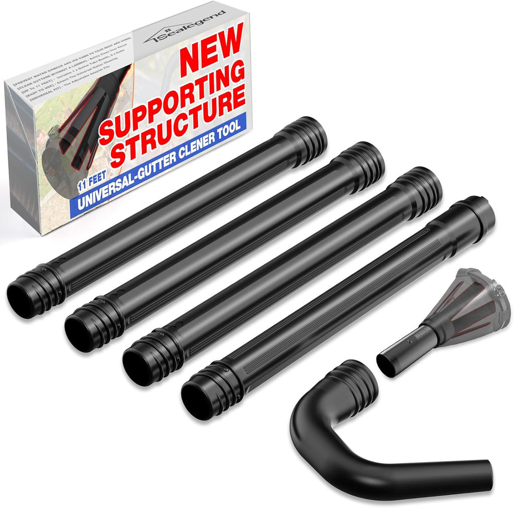 Universal Gutter Cleaning Kit for Leaf Blowers with Vacuum Attachment J90630