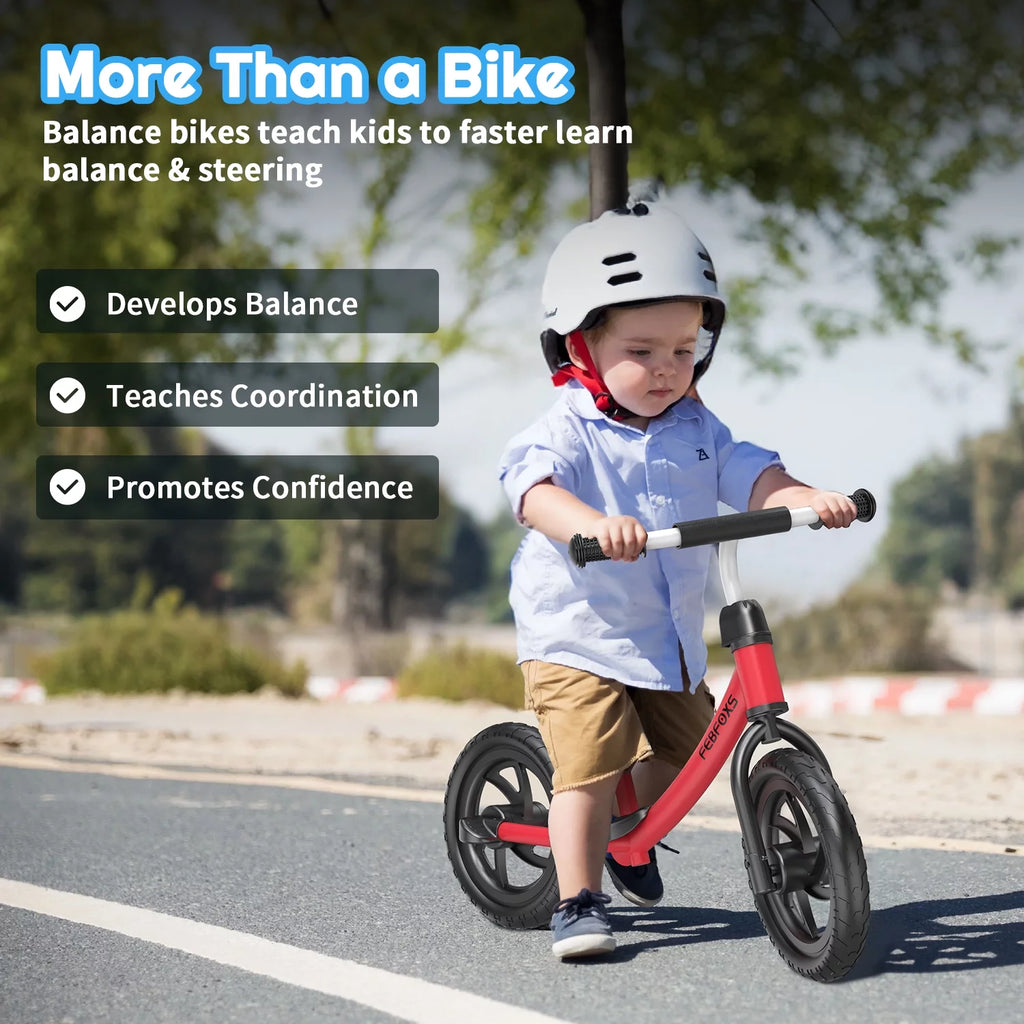 Toddler Balance Bike with Adjustable Seat X58997