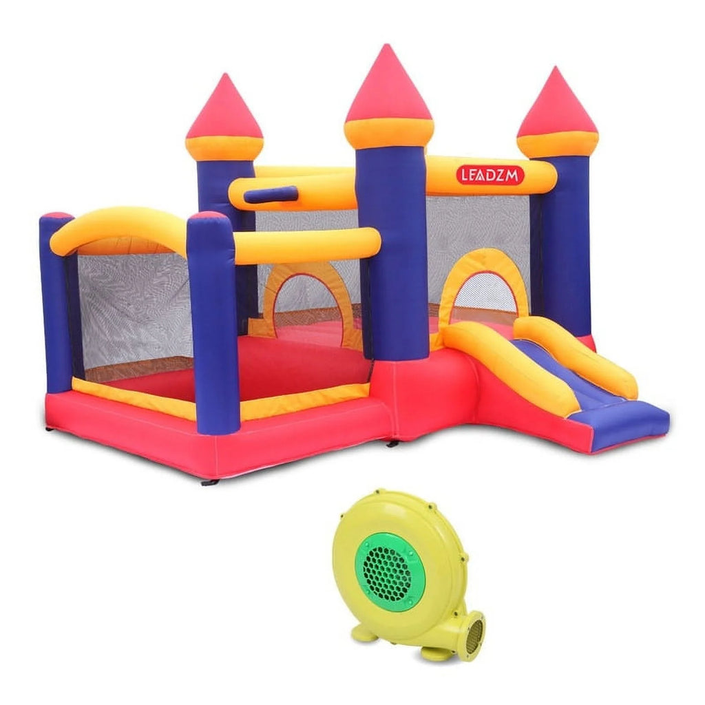 Inflatable Bounce House Slide with Blower O587