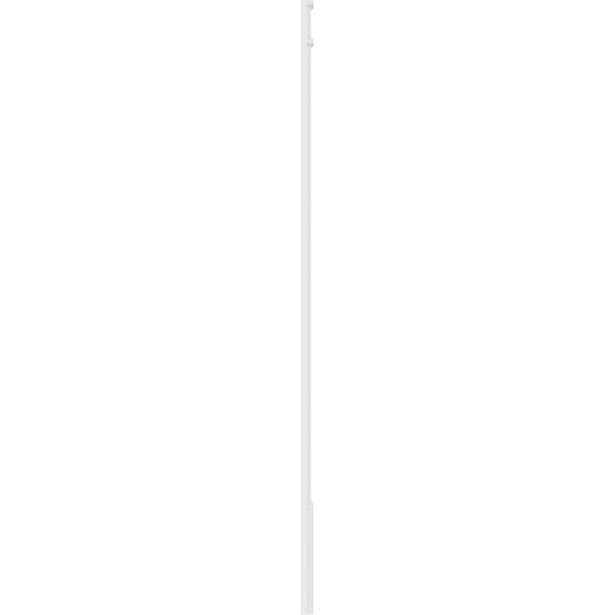 Smooth PVC Pilaster with Decorative Capital and Base (Pair) A58828