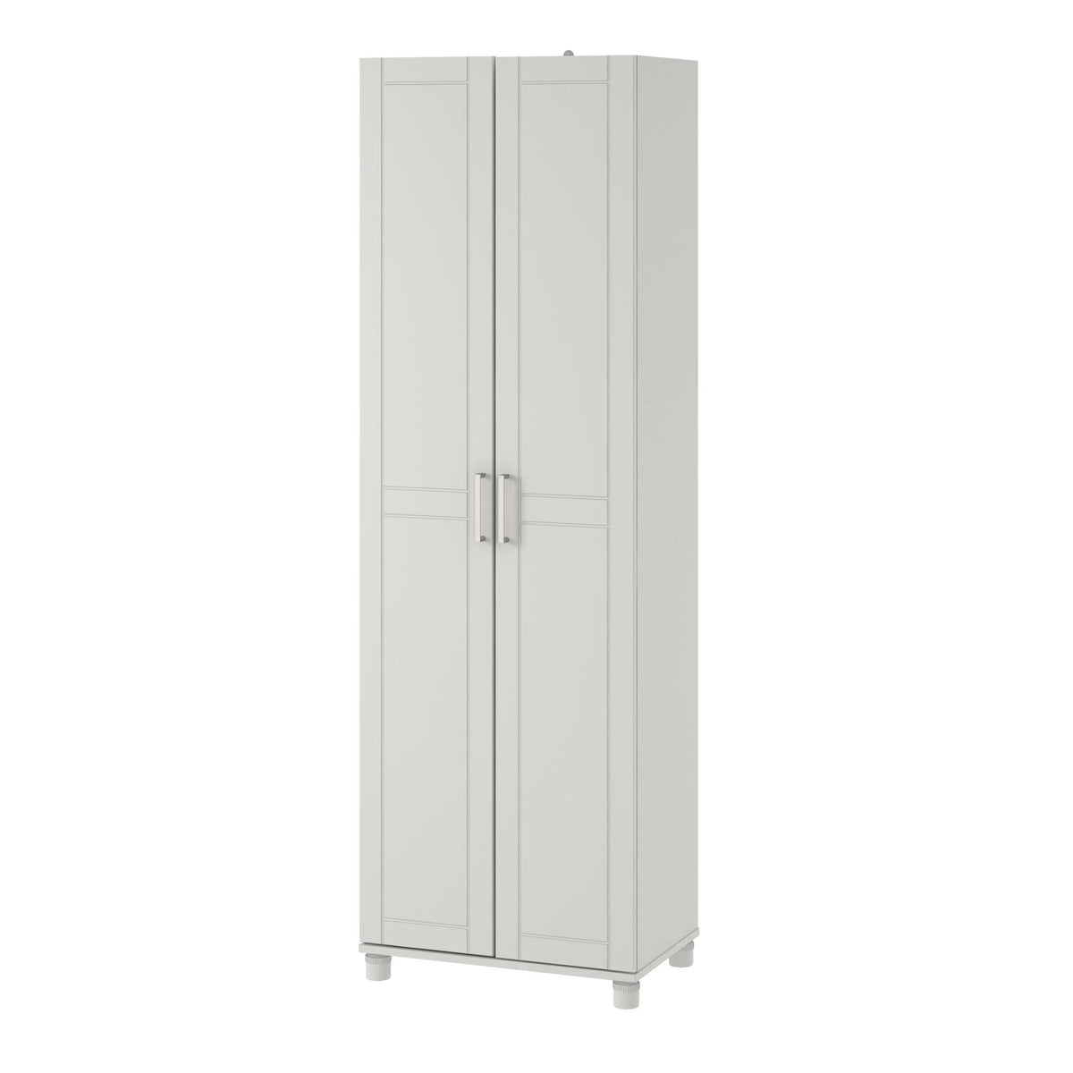 White Utility Storage Cabinet J39631