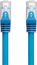 Cat6 Ethernet Patch Cable - 50 feet - Blue - Snagless RJ45 550Mhz UTP Plenum Pure Bare Copper Wire 23AWG Y5646
