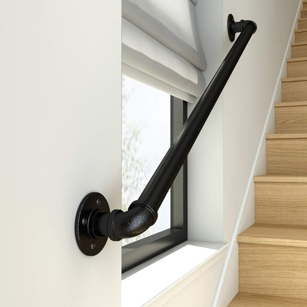 4ft Wrought Iron Staircase Handrail Kit W7871