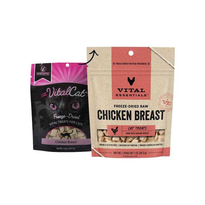 Freeze-Dried Chicken Breast Cat Treats 2.1 oz D621