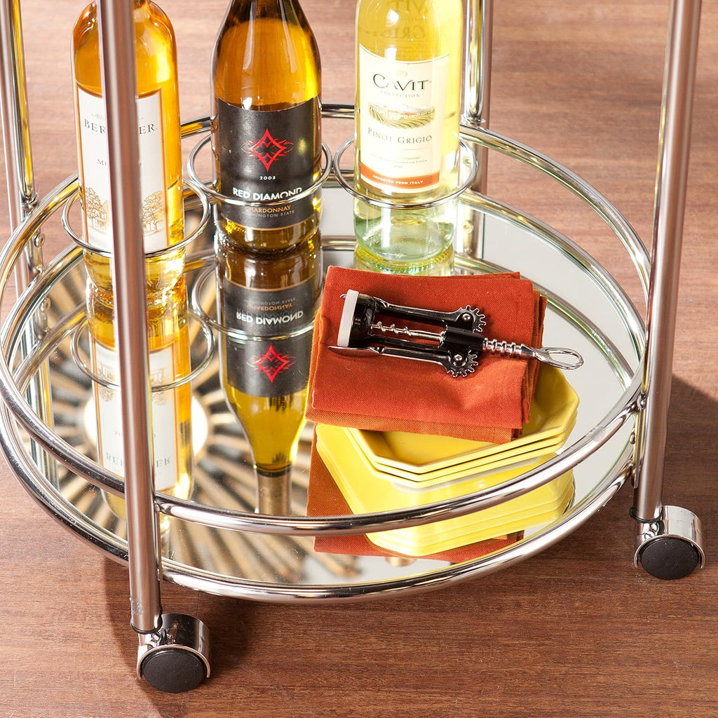 Chrome Bar Cart W714794