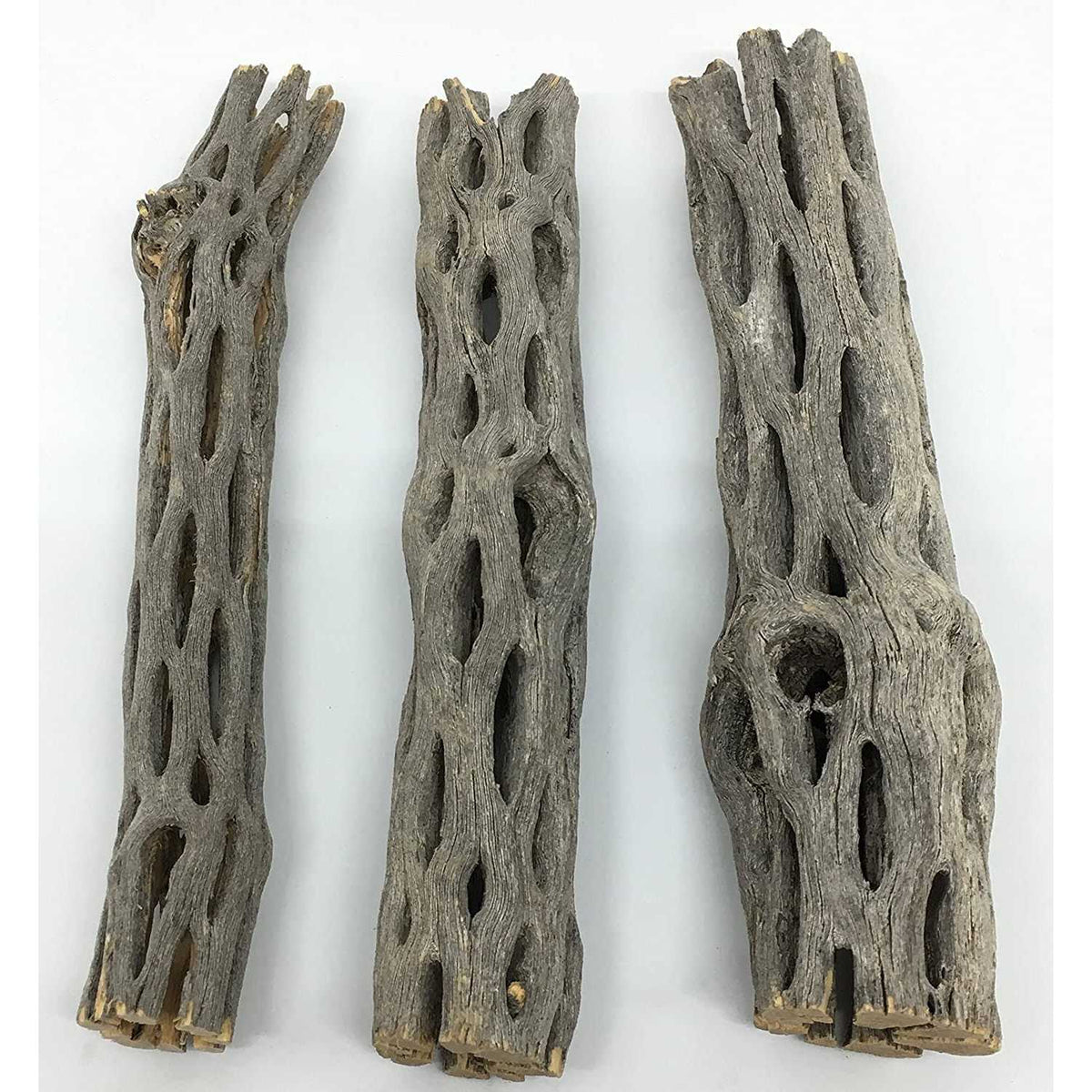 Natural Cholla Wood 3 Pieces Aquarium Decoration E4715