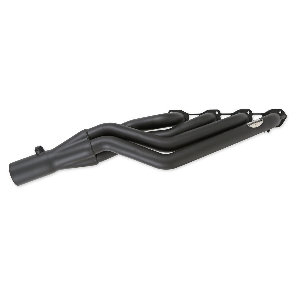 Black Painted Steel Mid-Length Headers X575