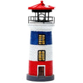 11" Rotating LED Solar Lighthouse M503