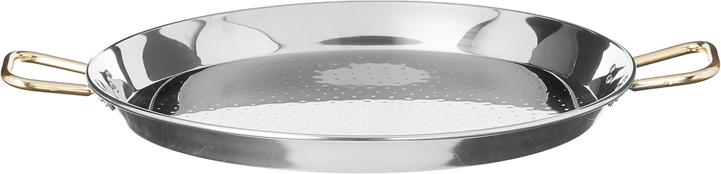 16-Inch Stainless Steel Paella Pan, 40cm Pack of 2 C989