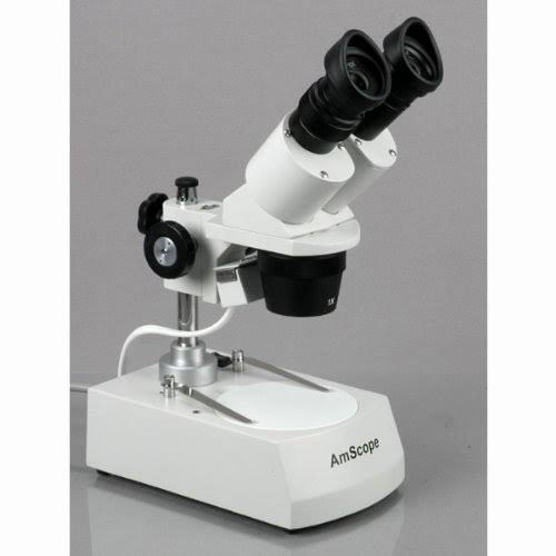 10X-20X-30X-60X Stereo Microscope with 2-Lights and 1.3MP USB Camera A47590
