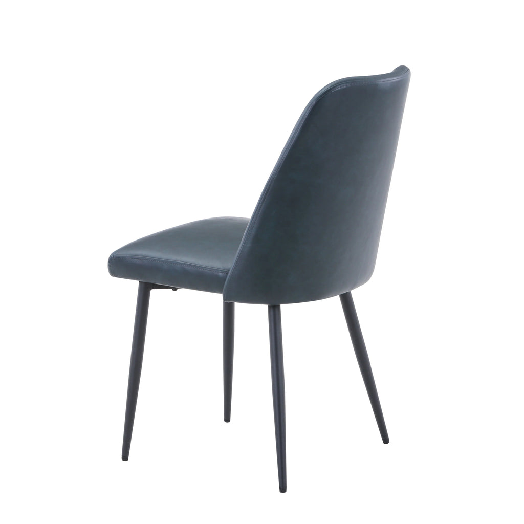 Solid Acacia Five Piece Dining Set with Upholstered Chairs Z4999