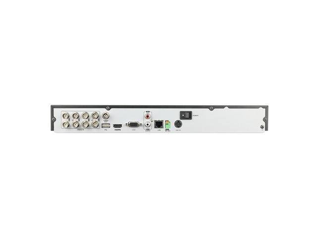 8CH DVR 5 in 1 3MP HD-TVI 2CH 4MP IP Cameras H.265+ Analog Cameras + 1 IP Camera HDMI CVBS 2 SATA E649295