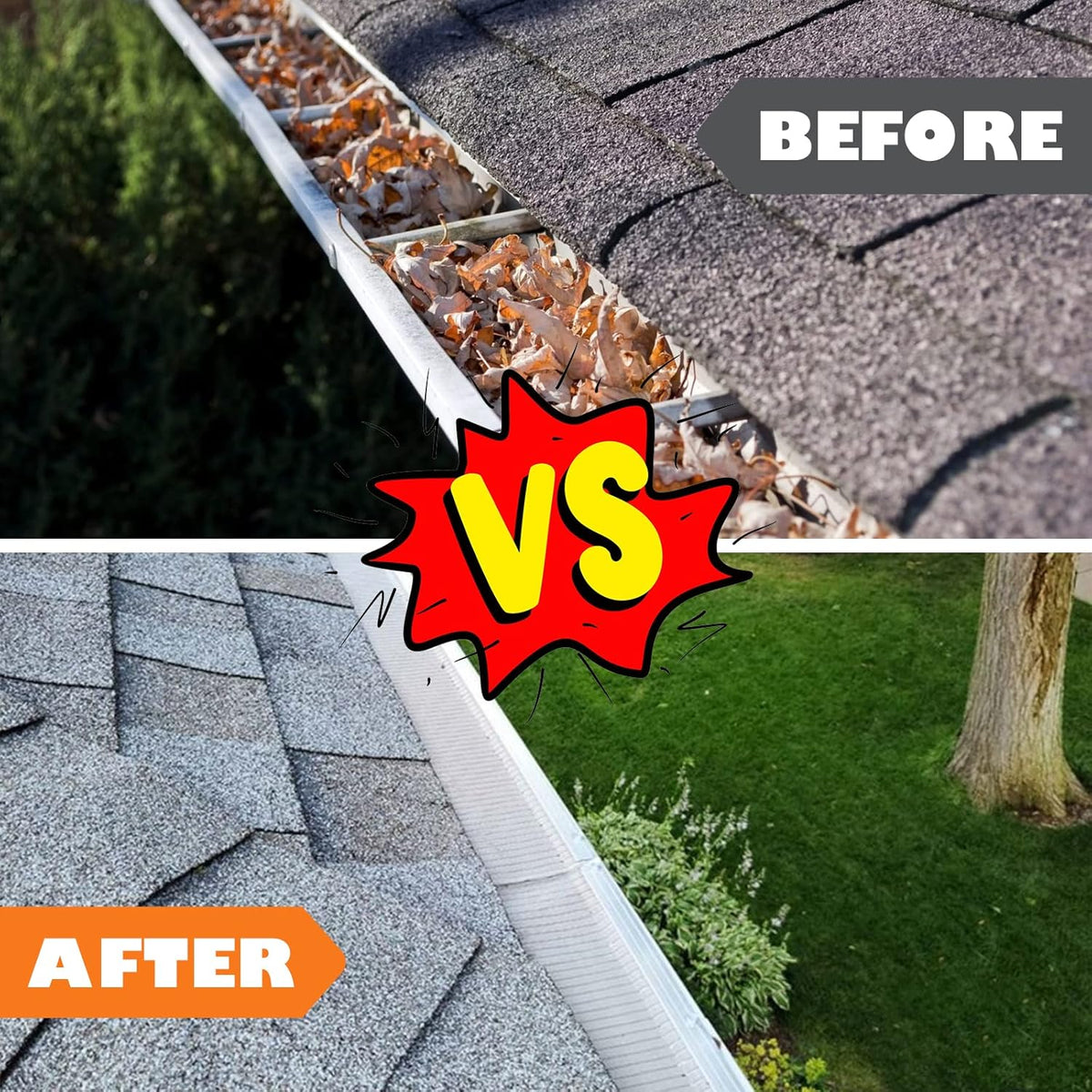 Universal Gutter Cleaning Kit for Leaf Blowers with Vacuum Attachment J90630