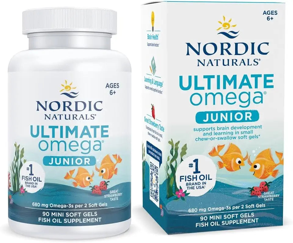 Strawberry 90 Mini Soft Gels Omega-3 EPA DHA R162738