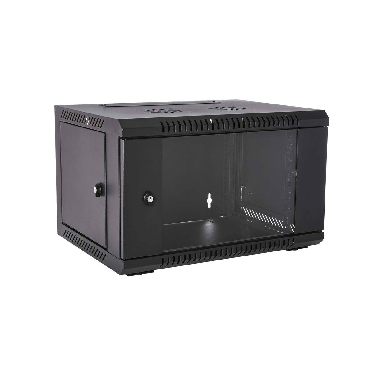 6U Rack Wall Mount Glass Door Enclosure G707097