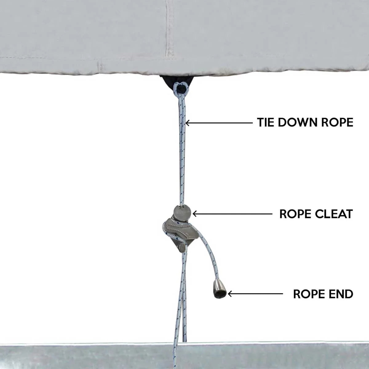 Heavy Duty Water Repellent Boat Cover Q8792