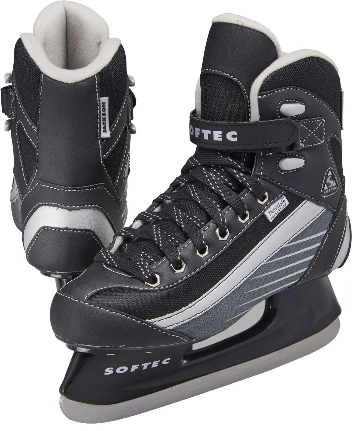 Black Ice Skates U6834