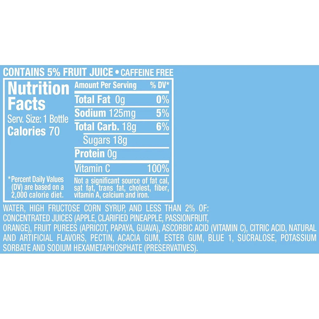 Hawaiian Punch Polar Blast Juice, 10 Fluid Ounce, 6 Count Bottles G83240