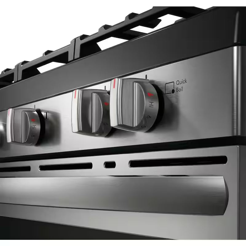 5 Burner Freestanding Gas Range with Air Fry X86829