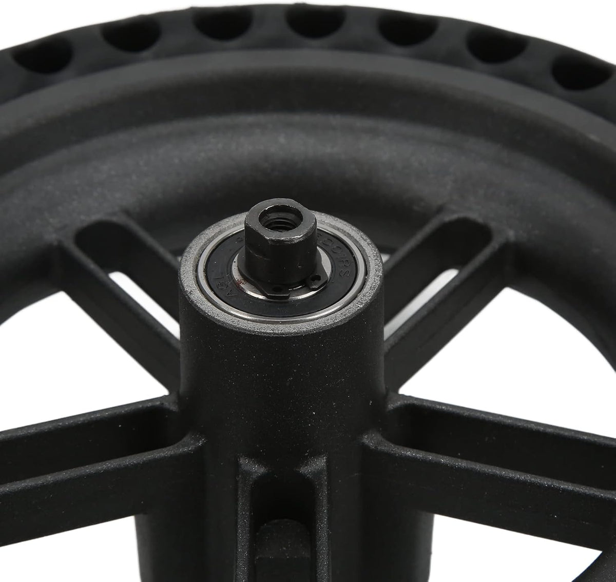 8.5in Solid Tire Wheel Hub for Electric Scooter Rear Wheel Assembly, Pack of 2 C576