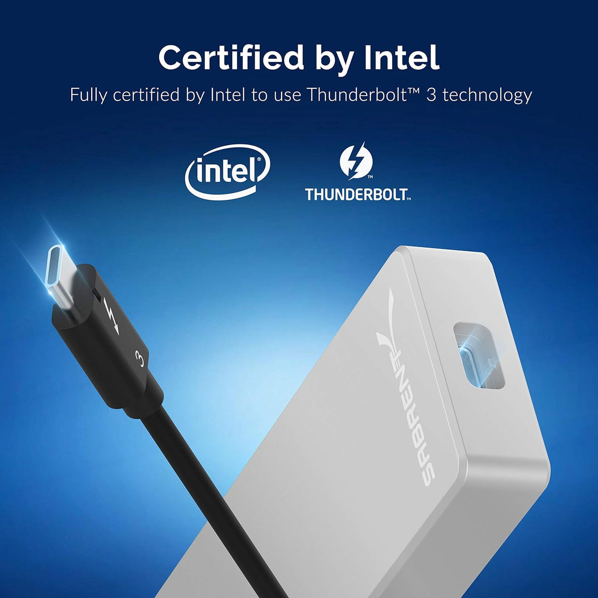 Tool-Free Aluminum M.2 NVMe SSD Enclosure S784451
