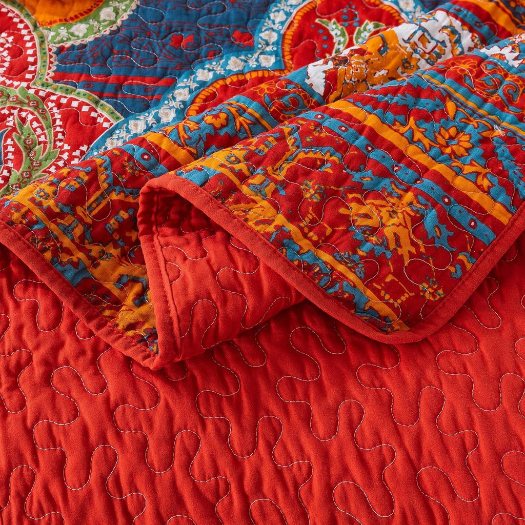 Cotton Bedspread Quilt Set E13010