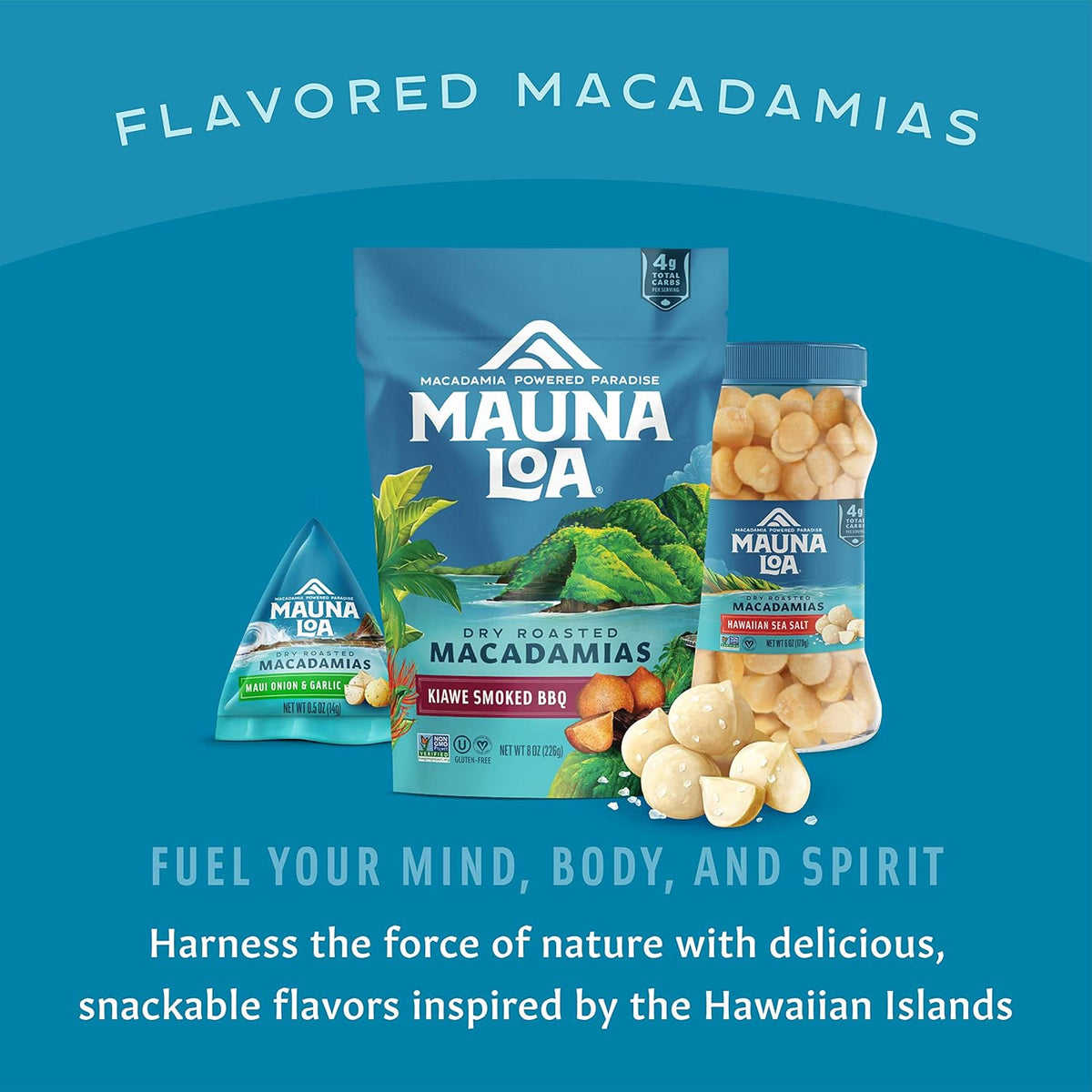 Honey Roasted Macadamia Nuts, 4 Oz V48241