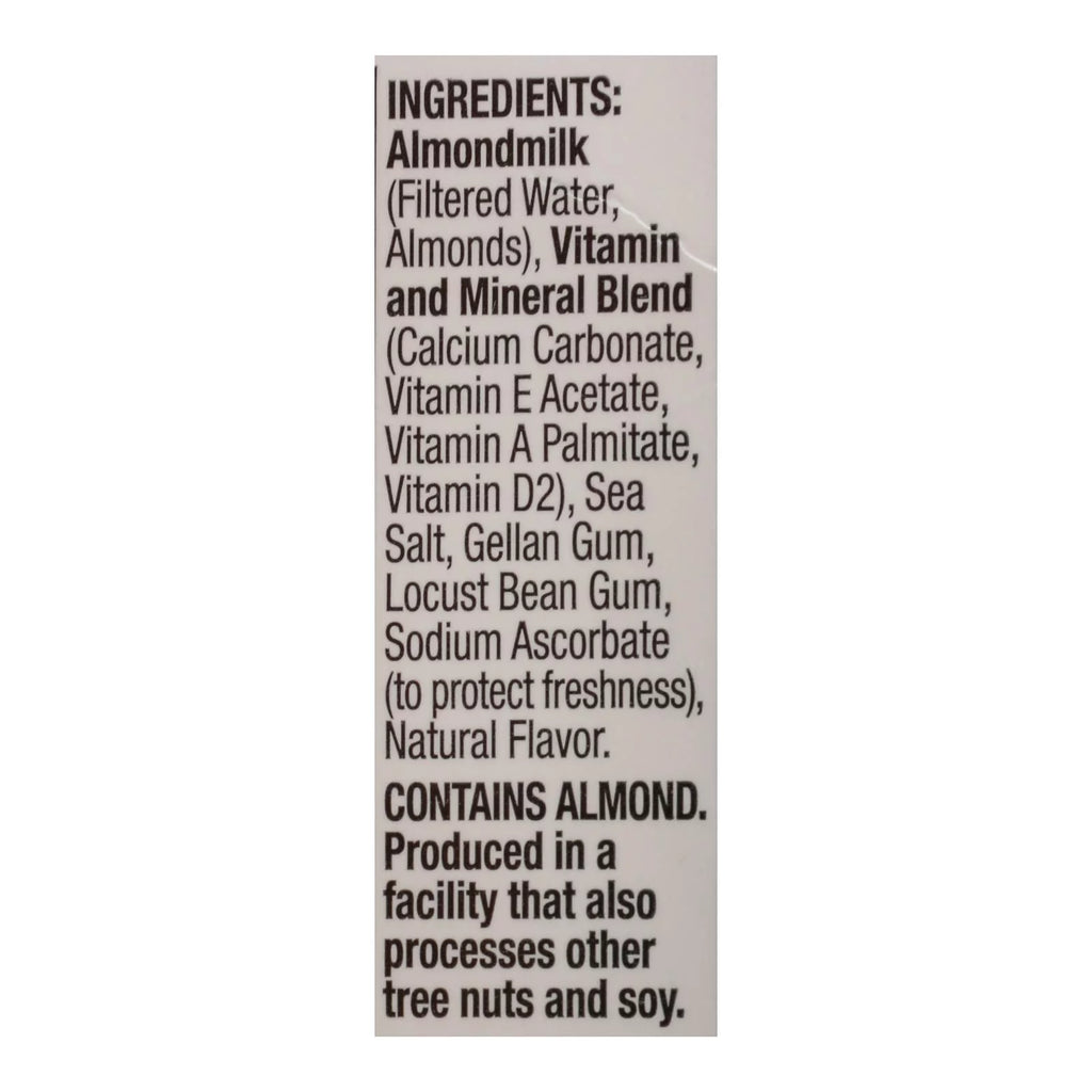 Unsweetened Vanilla Almond Milk - Case of 6 - 32 Fl oz. C338088