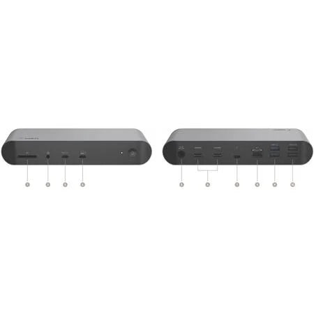 Thunderbolt 4 Docking Station with 90W Power Delivery, Single 8K or Dual 4K Display S2840