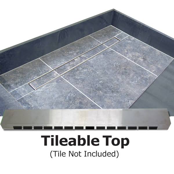 Single Threshold Shower Base with Drain O50233