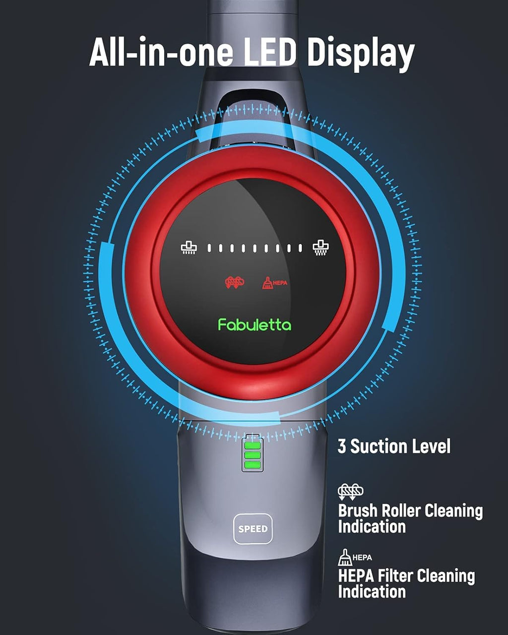 10-in-1 Cordless Stick Vacuum Cleaner K3427