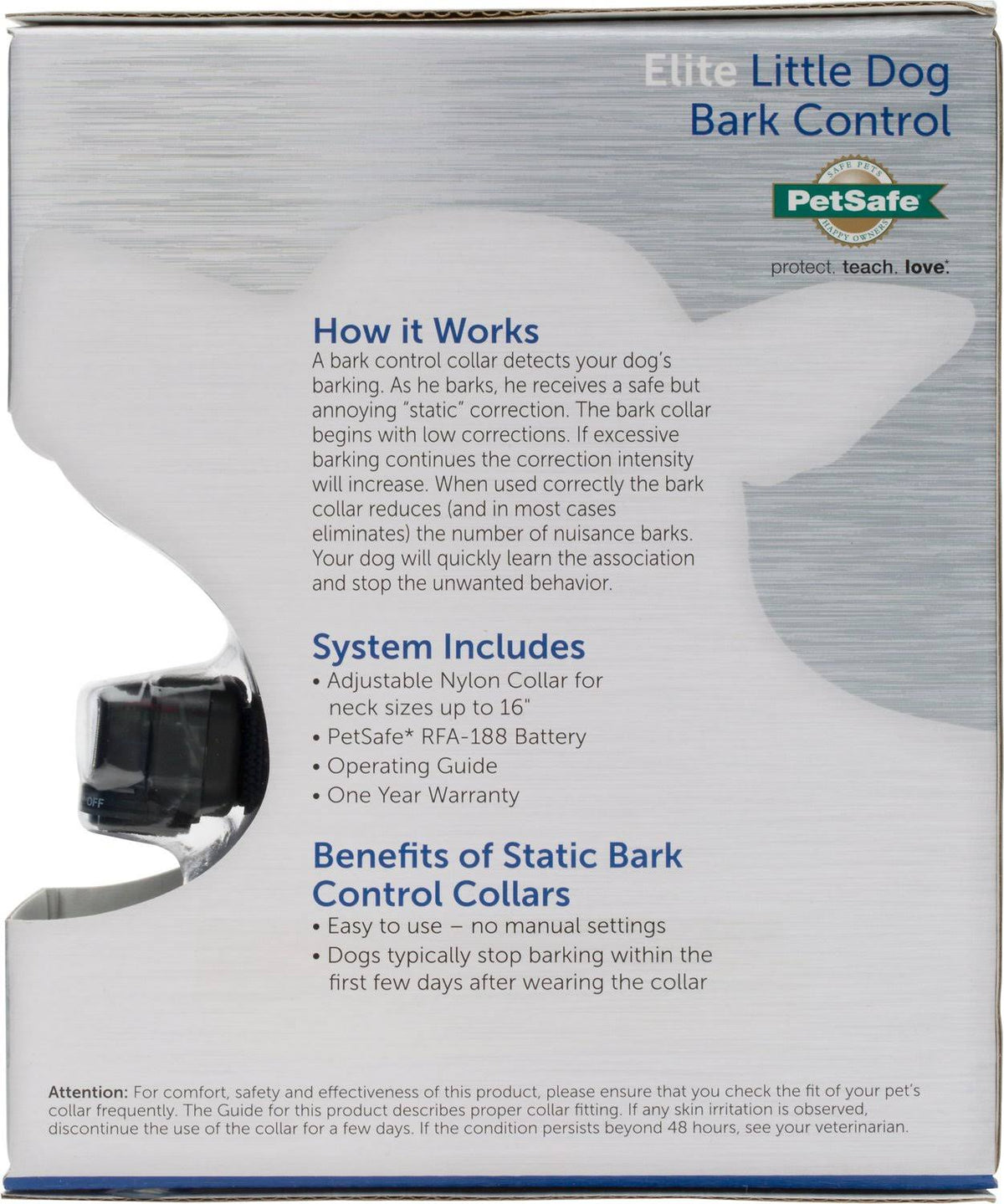 Little Dog Bark Control Collar D7954