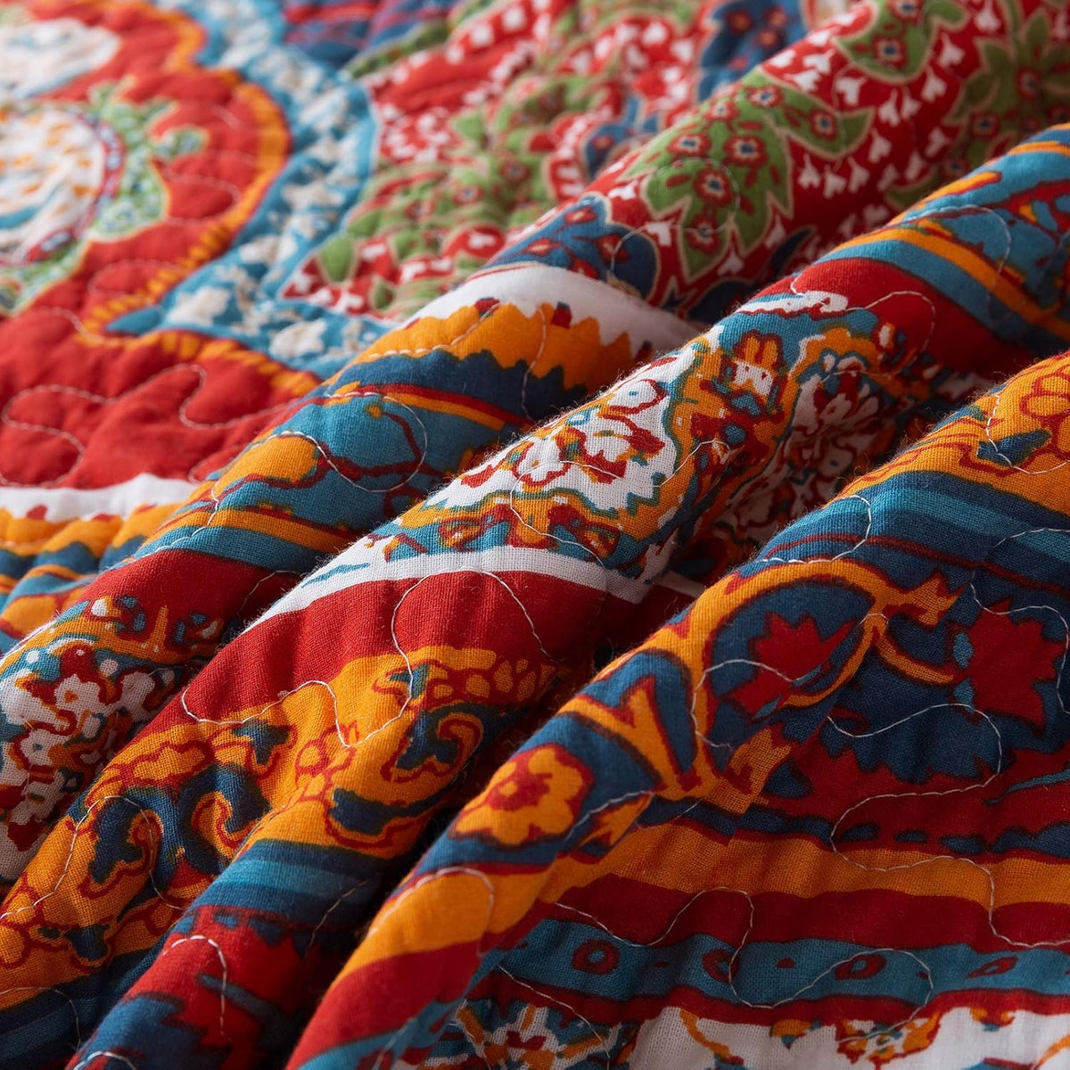 Cotton Bedspread Quilt Set E13010