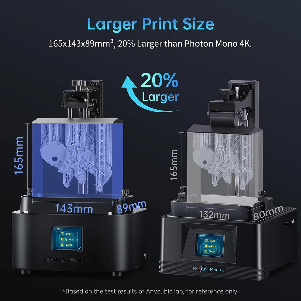 LCD 4K Resin 3D Printer with 5 KG UV Resin G462