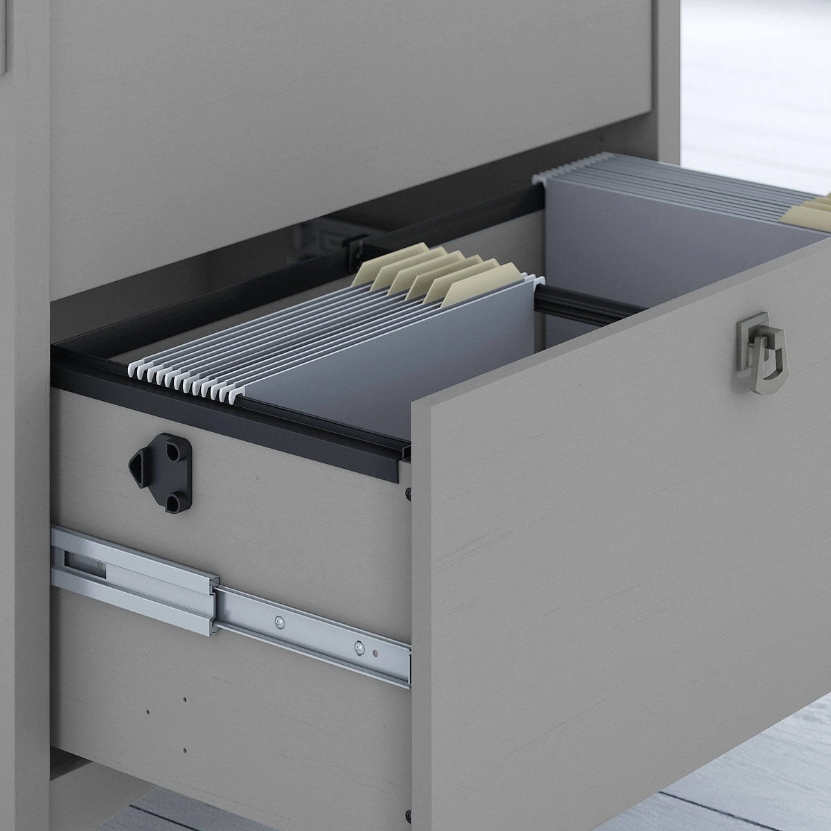 Lateral File Cabinet in Cape Cod Gray Y83386