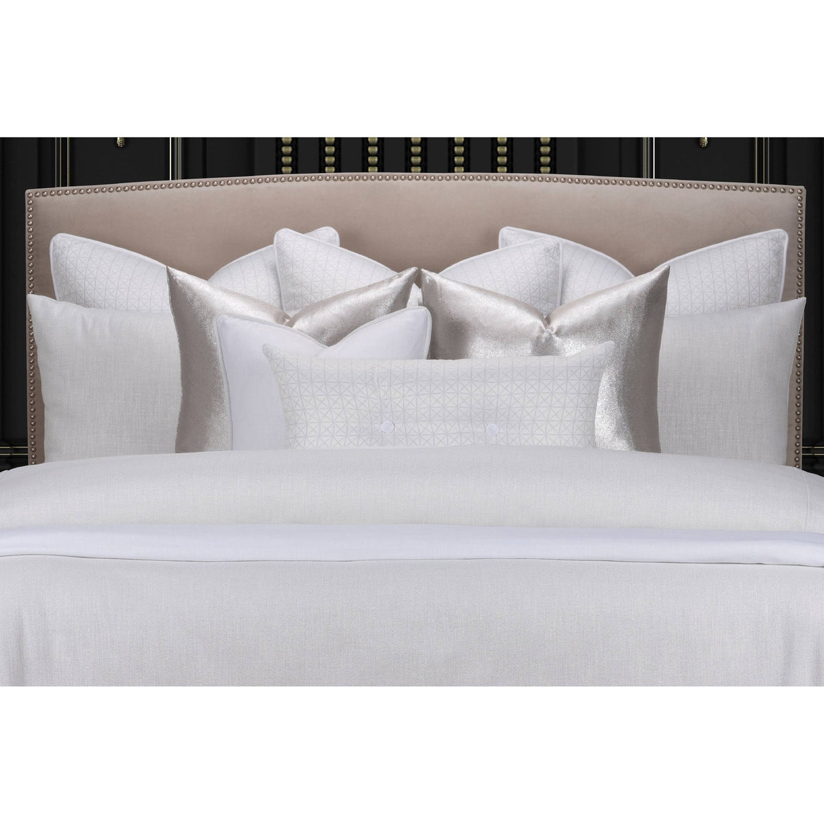 Beige Twin Luxury Bedding Set B33164