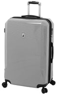 Black White Houndstooth Expandable Hardside Spinner N34238
