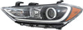 Hyundai Elantra Headlight 2017 2018 Driver Side Halogen D627496