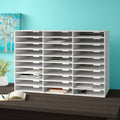 White 30 Slot File Organizer Y815752