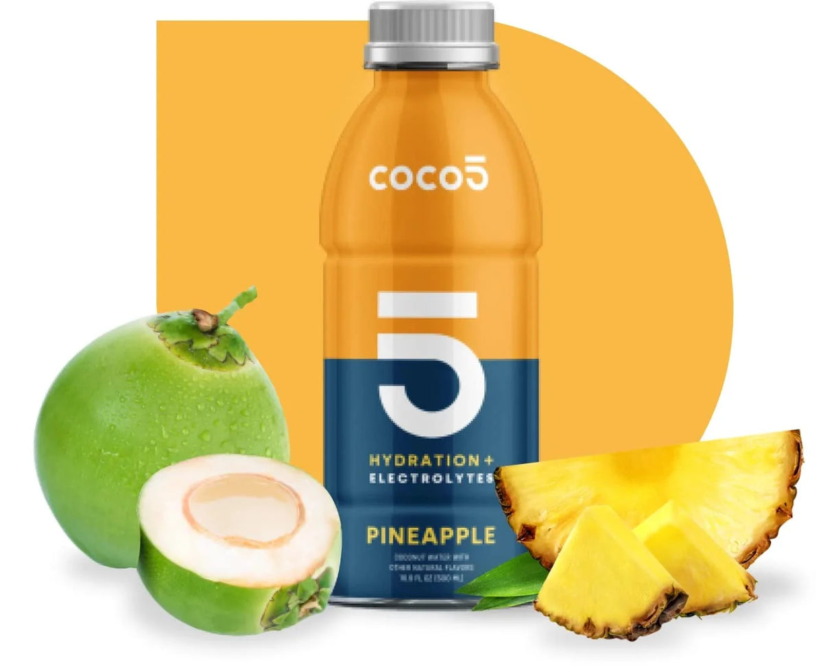 Pineapple Flavor Sports Hydration 16.9 OZ (Pack - 12) Z9680