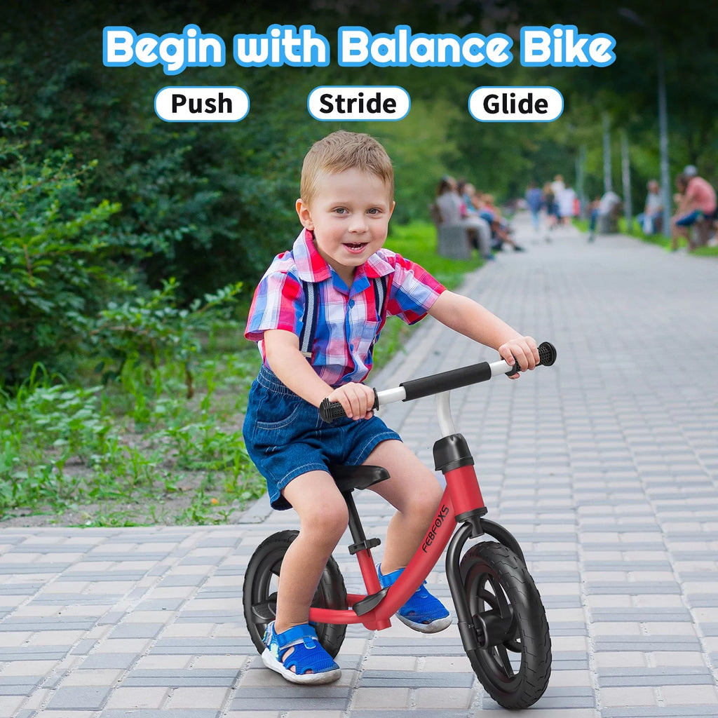 Toddler Balance Bike with Adjustable Seat X58997