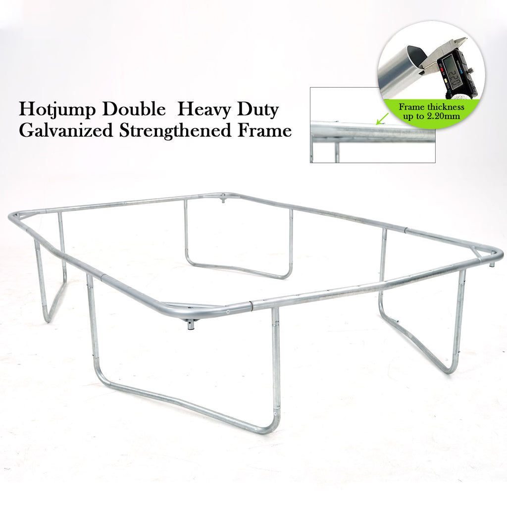 Rectangle Trampoline 12ft x 8ft with Enclosure F2096