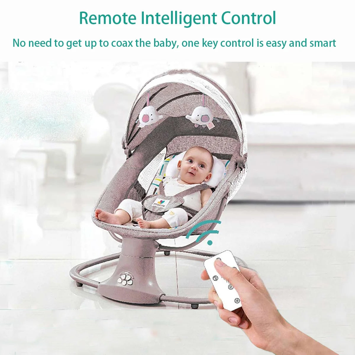 Electric Portable 2 in 1 Baby Swing Bouncer Seat L618